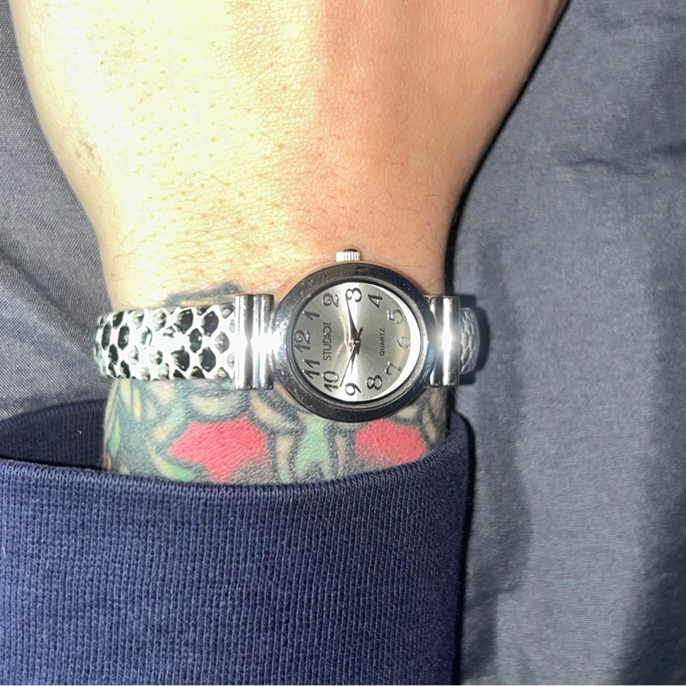 Vintage studio time snake band watch